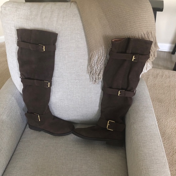 Gentle Souls by Kenneth Cole brown boots - Picture 1 of 8